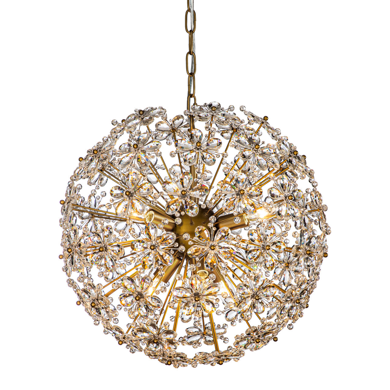 Richmond Interiors Cyntha Chandelier in Bronze  Nicholas John Interiors