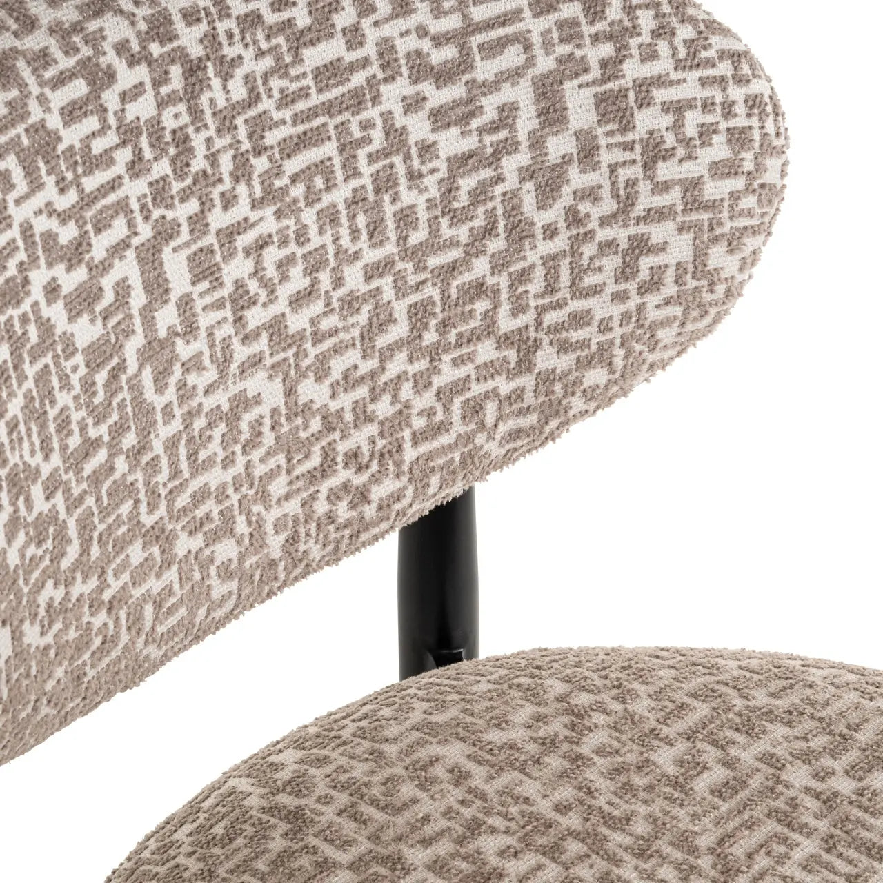 Richmond Interiors Dantes Geometric Counter Stool in Natural  Nicholas John Interiors