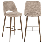Richmond Interiors Delphine Bar Stool in Lovely Nature  Nicholas John Interiors