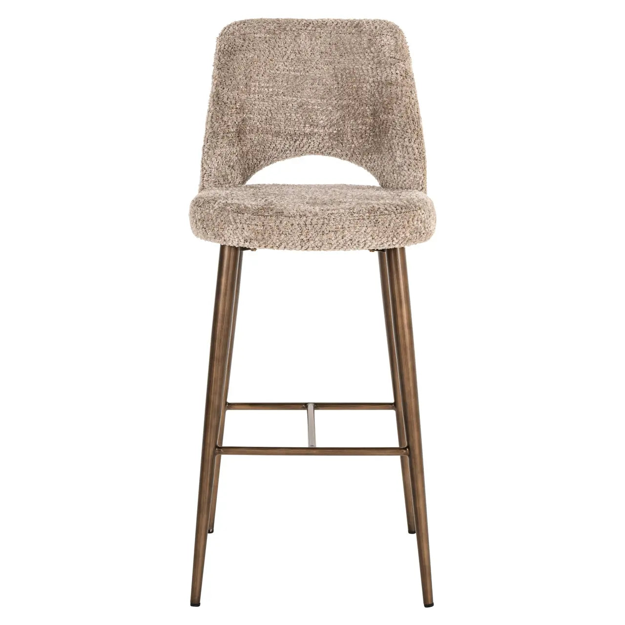 Richmond Interiors Delphine Bar Stool in Lovely Nature  Nicholas John Interiors