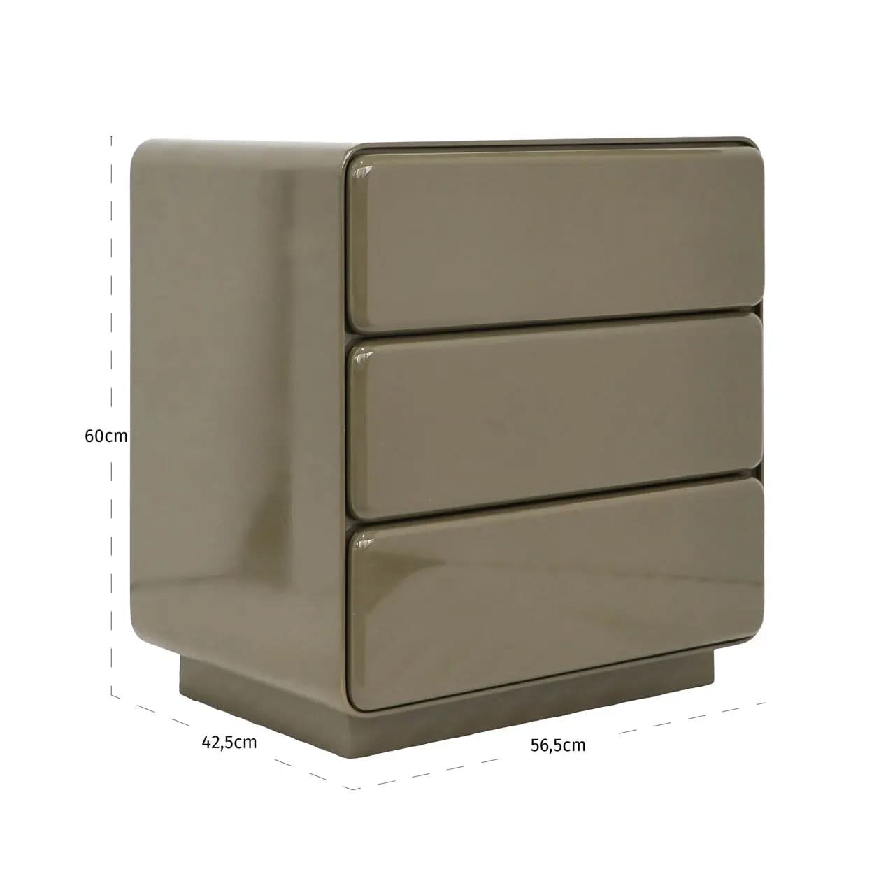 Richmond Interiors Demy Clay Green Nightstand   Nicholas John Interiors