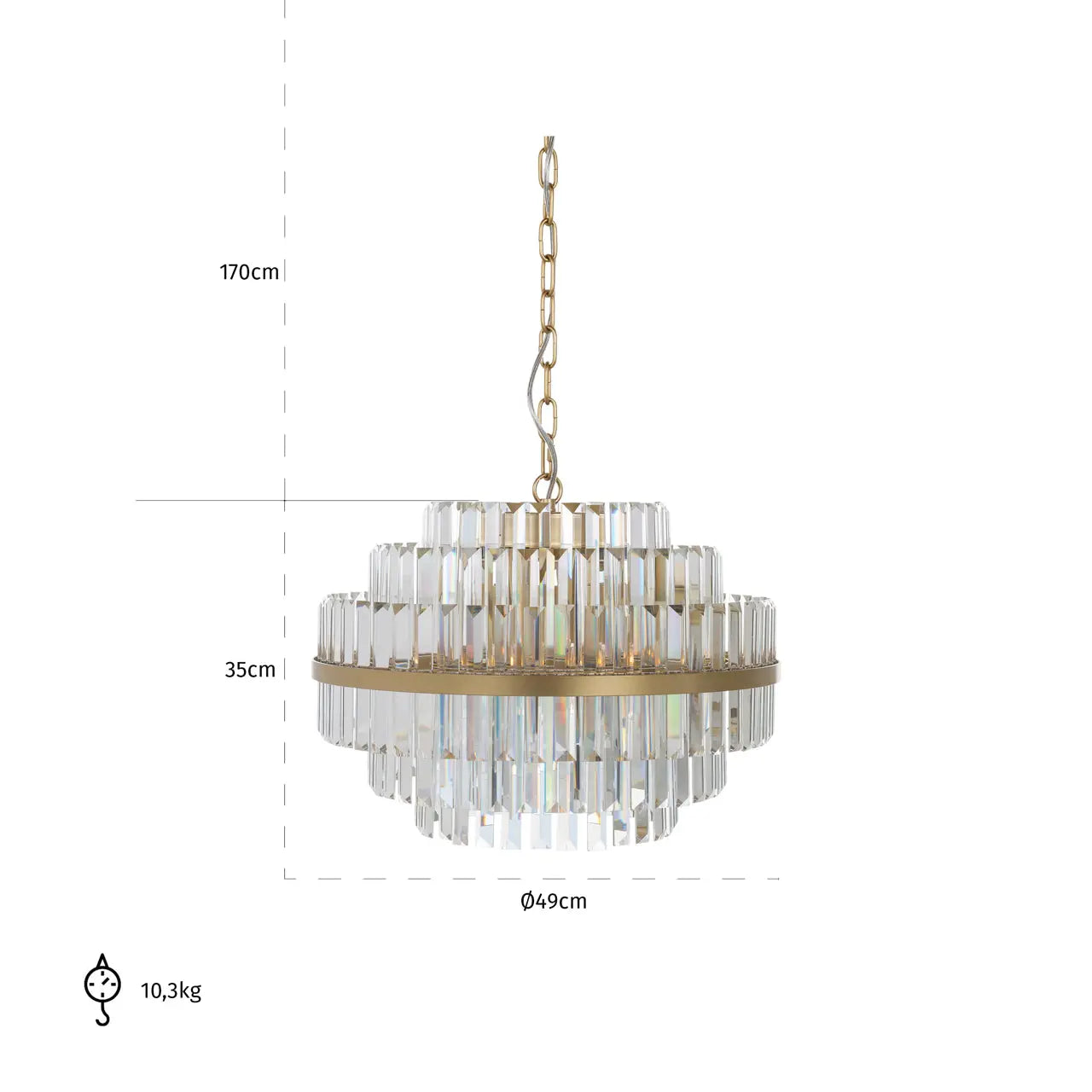 Richmond Interiors Desire Chandelier   Nicholas John Interiors