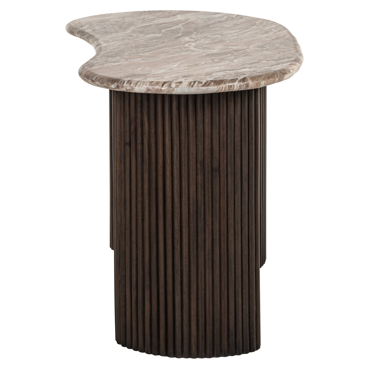 Richmond Interiors Desk Rashford dark brown  Nicholas John Interiors