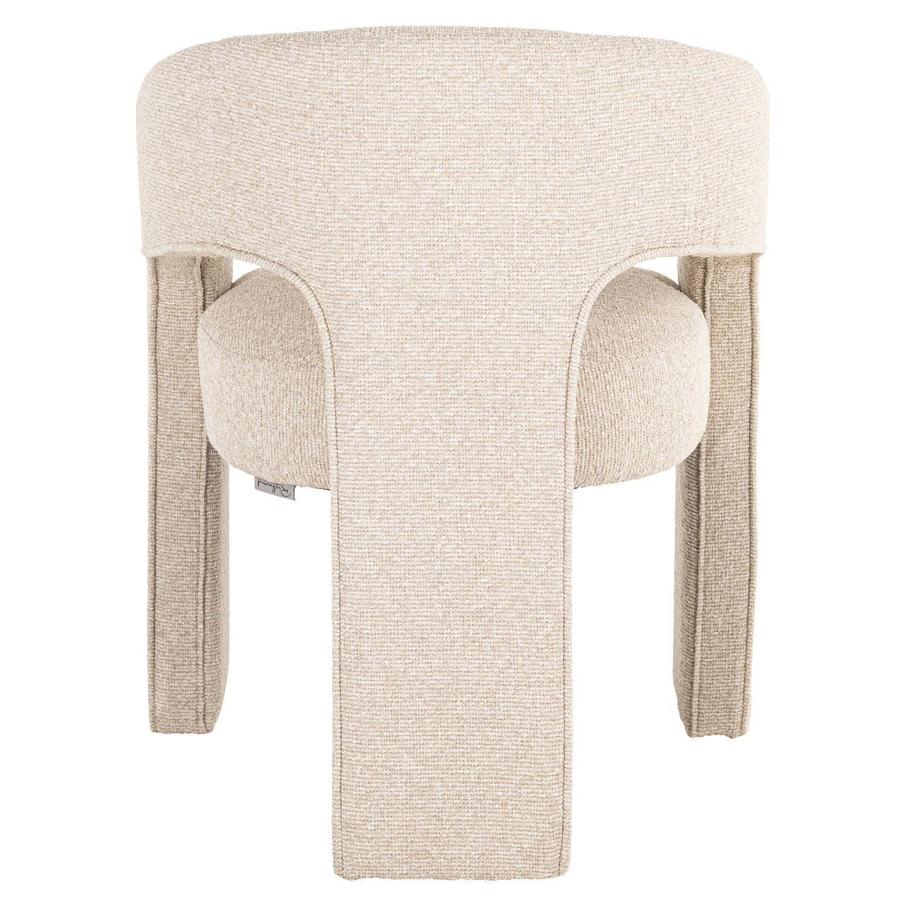 Richmond Interiors Dining chair Belle biscotti fire retardant  Nicholas John Interiors