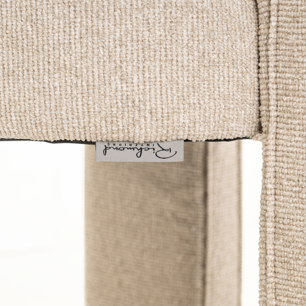 Richmond Interiors Dining chair Belle biscotti fire retardant  Nicholas John Interiors