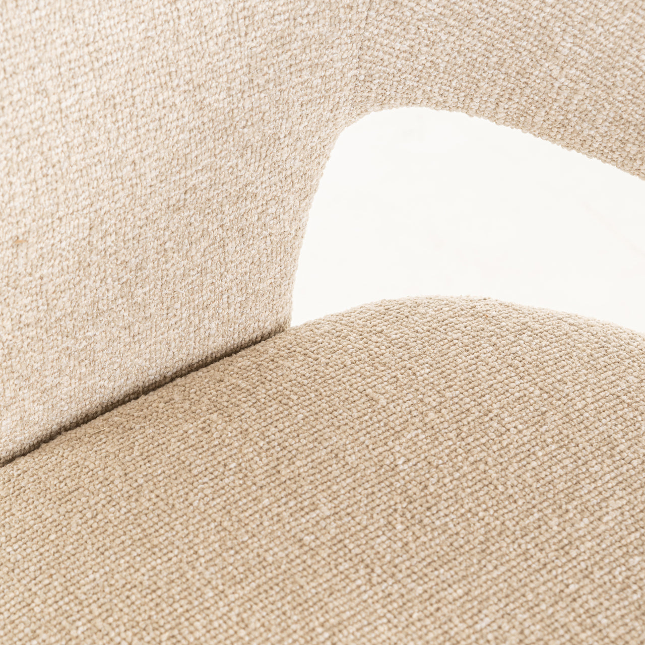 Richmond Interiors Dining chair Belle biscotti fire retardant  Nicholas John Interiors