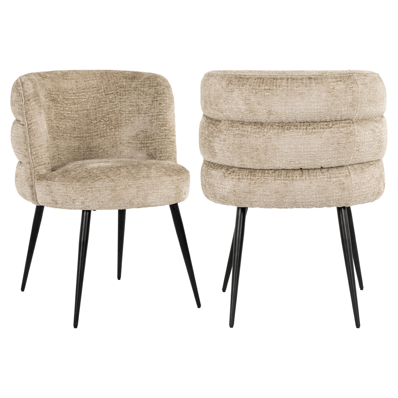 Richmond Interiors Dining chair Stella desert fusion fire retardant  Nicholas John Interiors