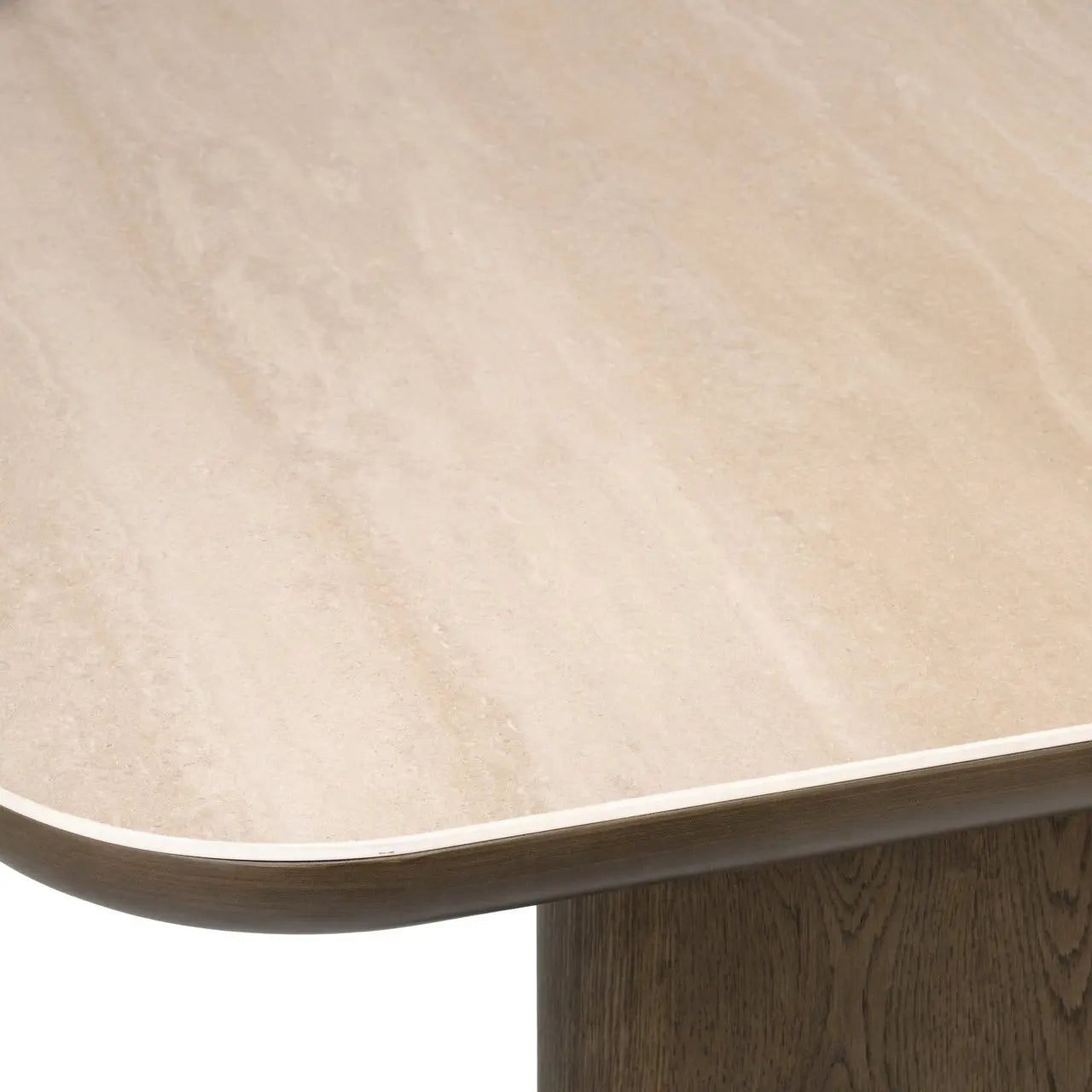 Richmond Interiors Nando 230cm Dining Table in Brown