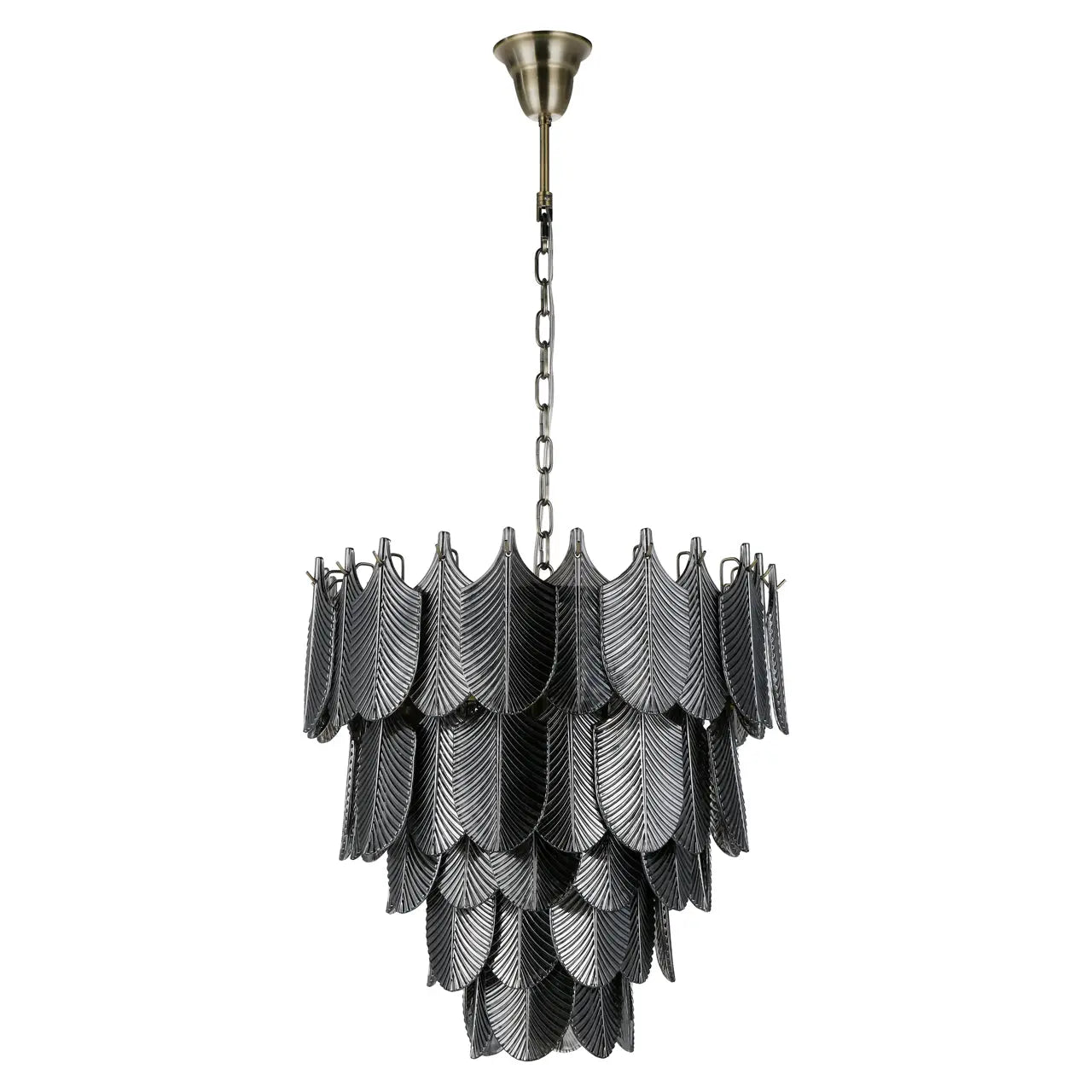 Richmond Interiors Divine Chandelier in Black  Nicholas John Interiors