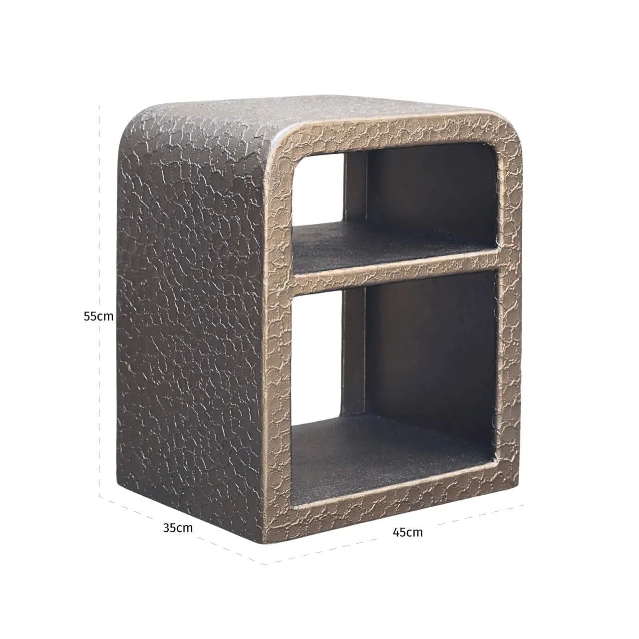Richmond Interiors Dorma Brunzae Nightstand   Nicholas John Interiors