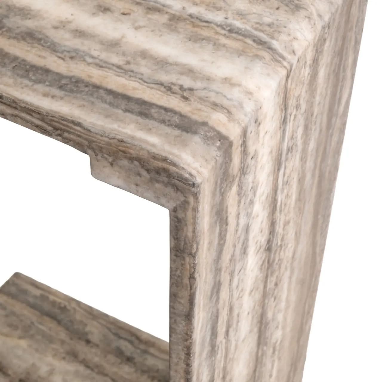 Richmond Interiors Dulce Grey Sofa Table   Nicholas John Interiors