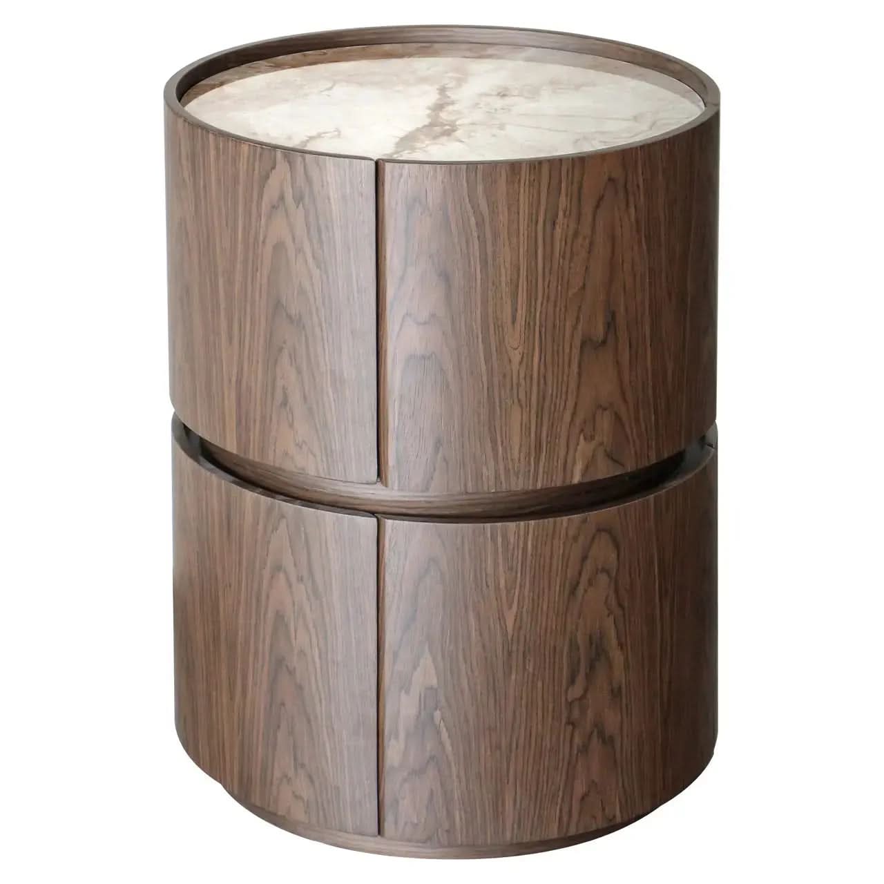 Richmond Interiors Ellery Brown End Table   Nicholas John Interiors