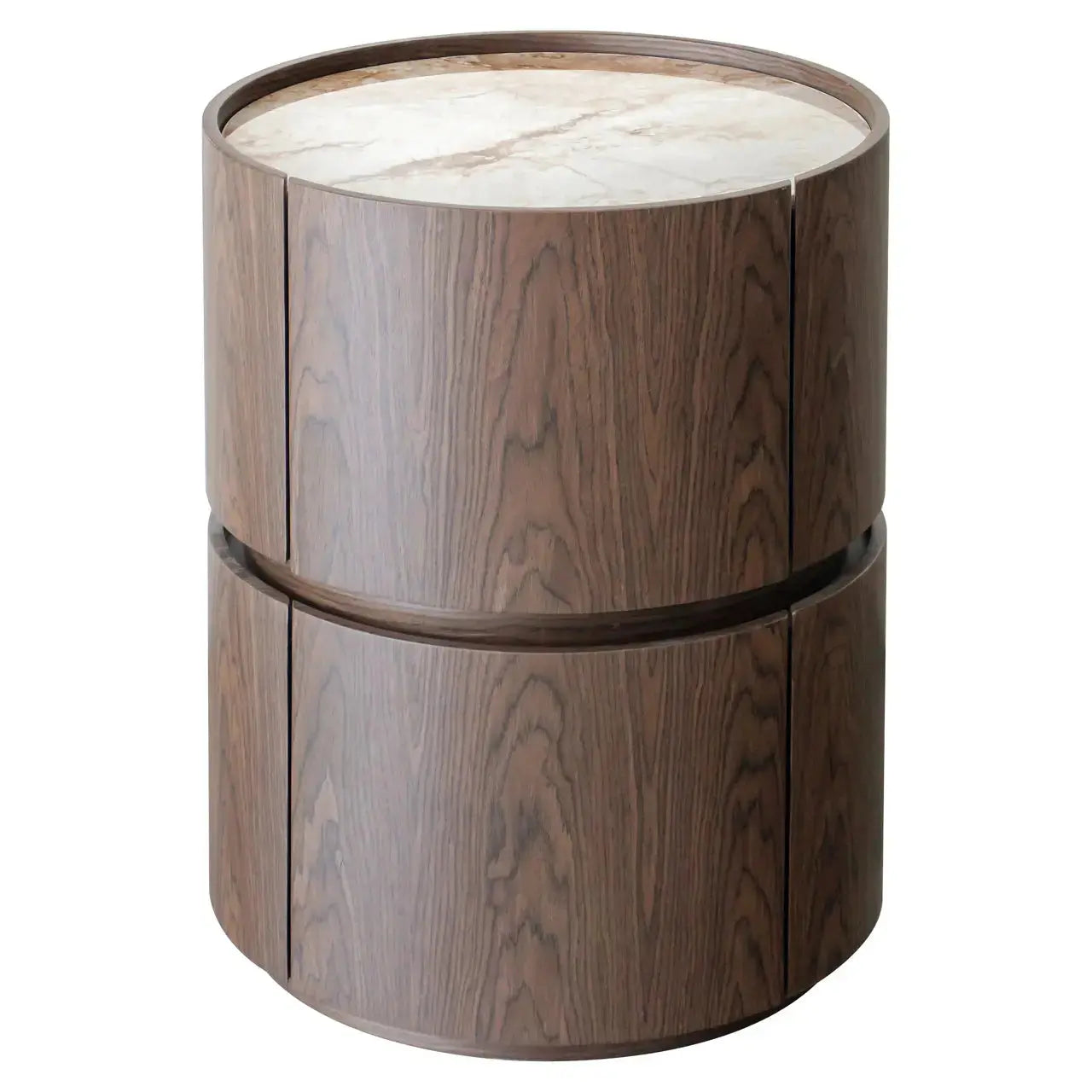 Richmond Interiors Ellery Brown End Table   Nicholas John Interiors