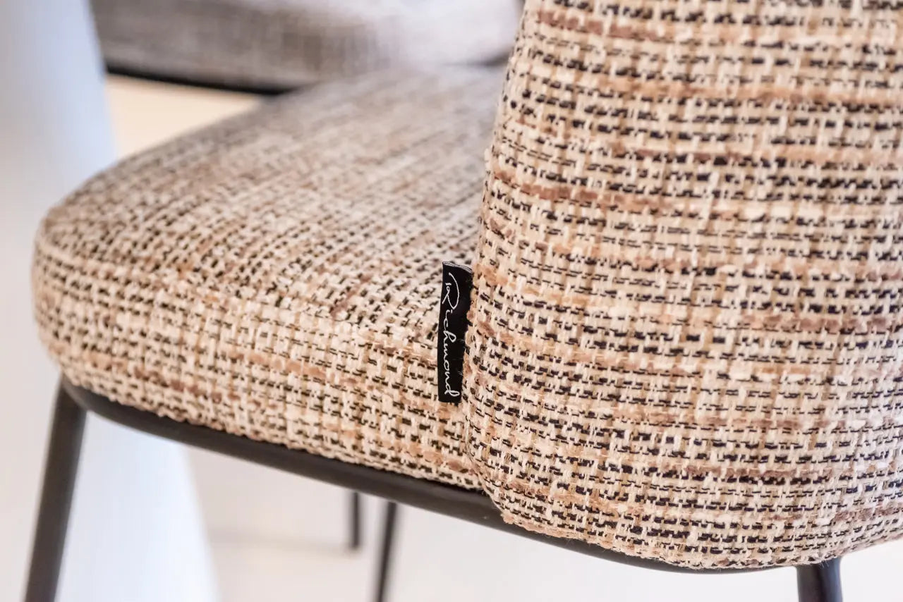 Richmond Interiors Elvi Dining Chair – Trendy Nature Upholstery  Nicholas John Interiors