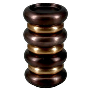 Richmond Interiors Eve Bronze Large Candle Holder   Nicholas John Interiors
