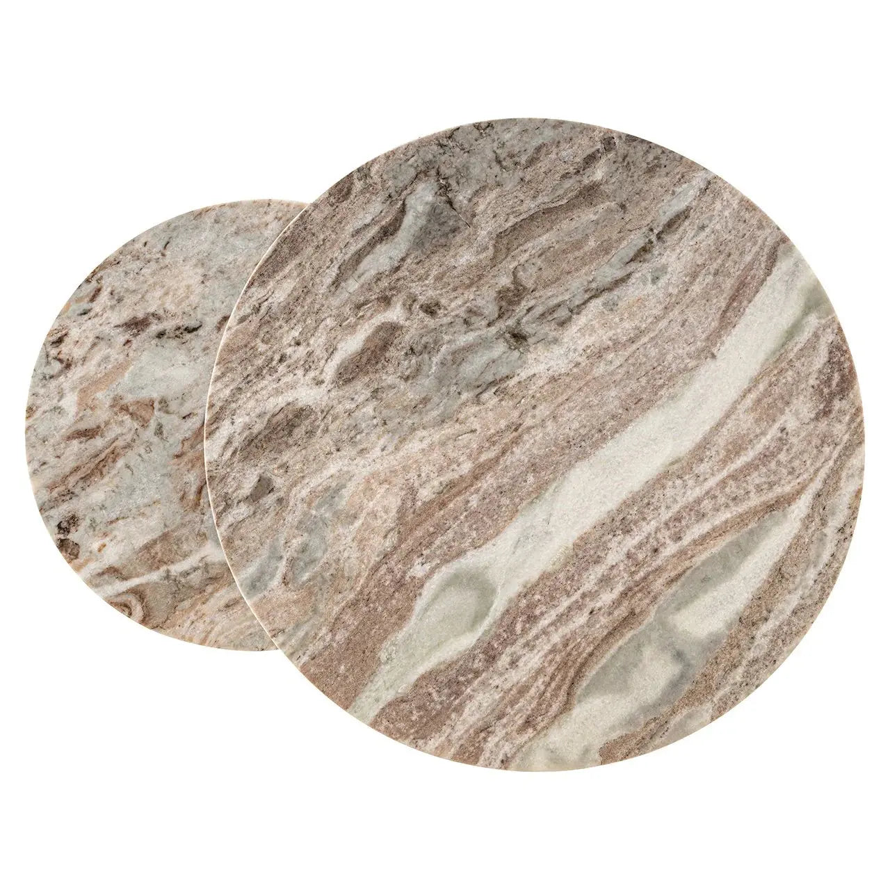 Richmond Interiors Fairfax Blush Beige End Table (Set of 2)   Nicholas John Interiors