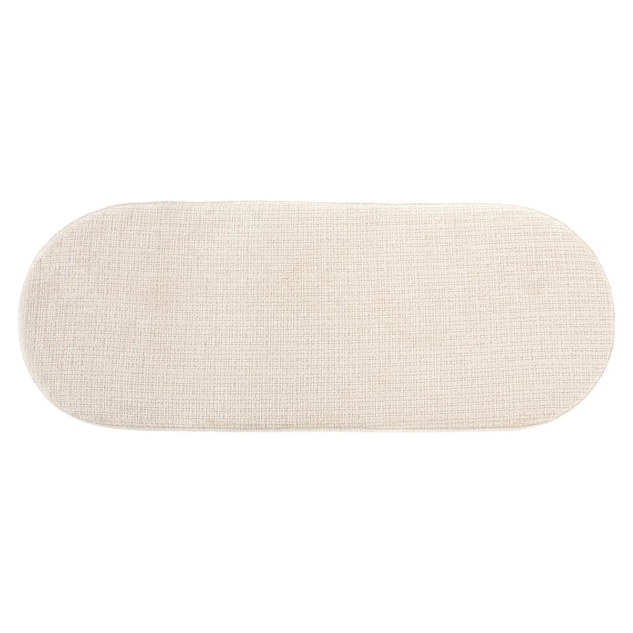 Richmond Interiors Gallice Beige Bench   Nicholas John Interiors