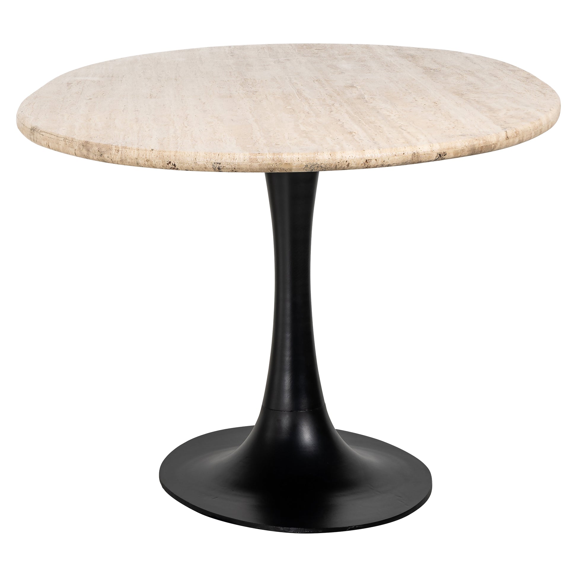 Richmond Interiors Hampton  230cm Oval Dining Table in Black  Nicholas John Interiors