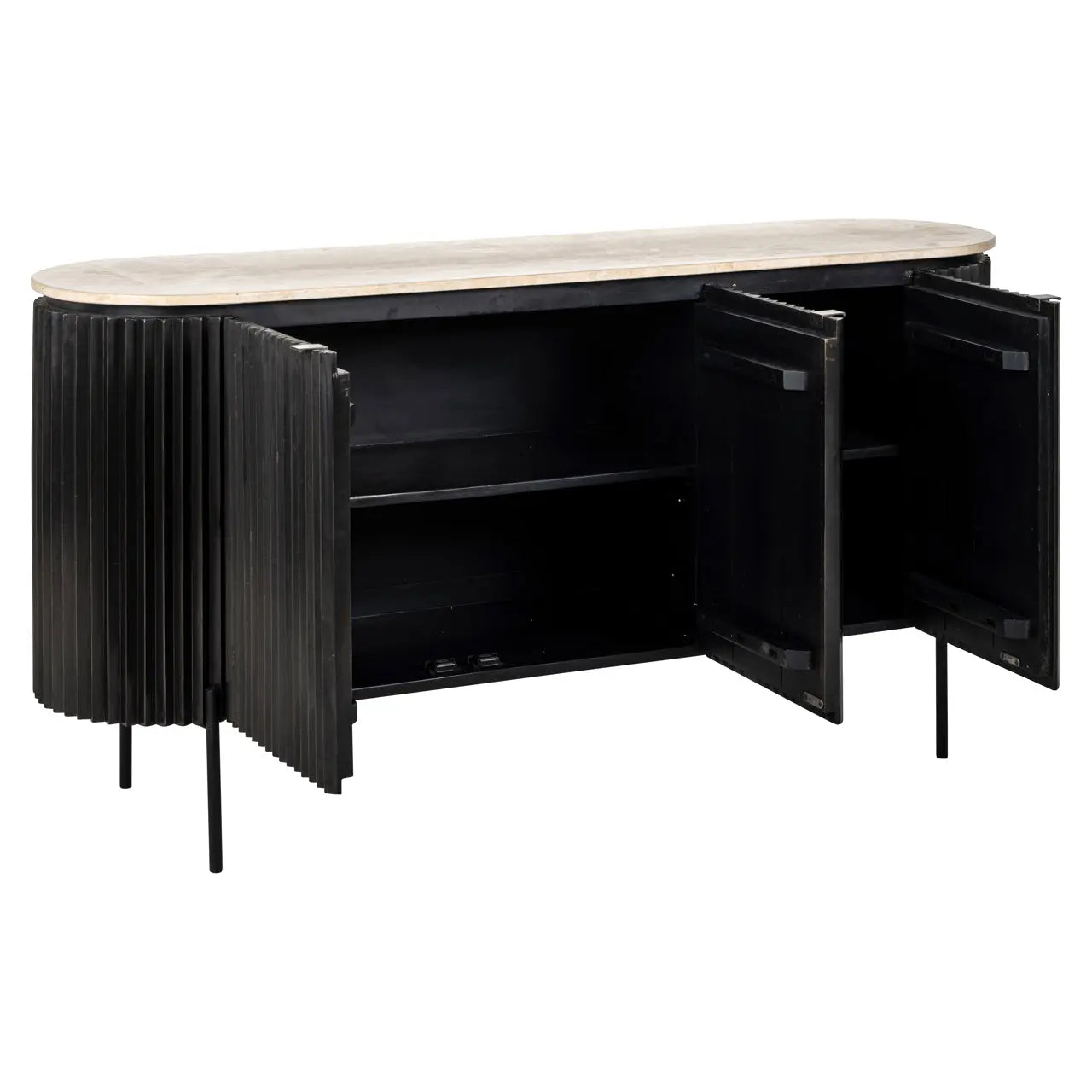 Richmond Interiors Hampton 3-Doors Sideboard  Nicholas John Interiors