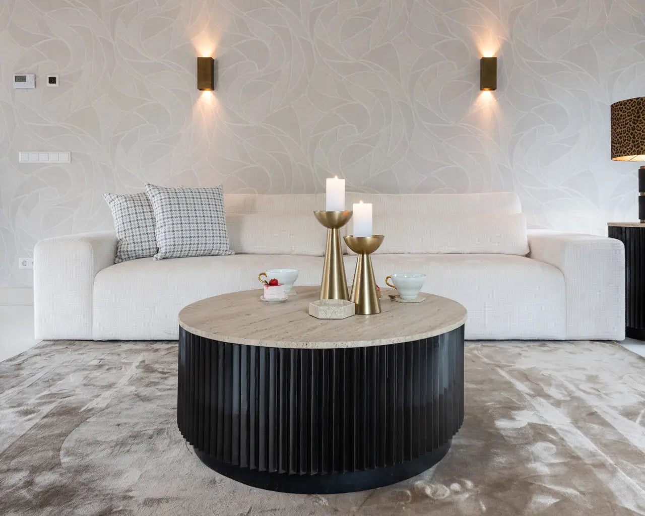 Richmond Interiors Hampton 90cm Coffee Table  Nicholas John Interiors
