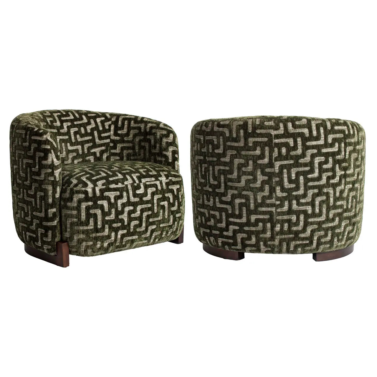 Richmond Interiors Hannah Moss Labyrinth Lounge Chair