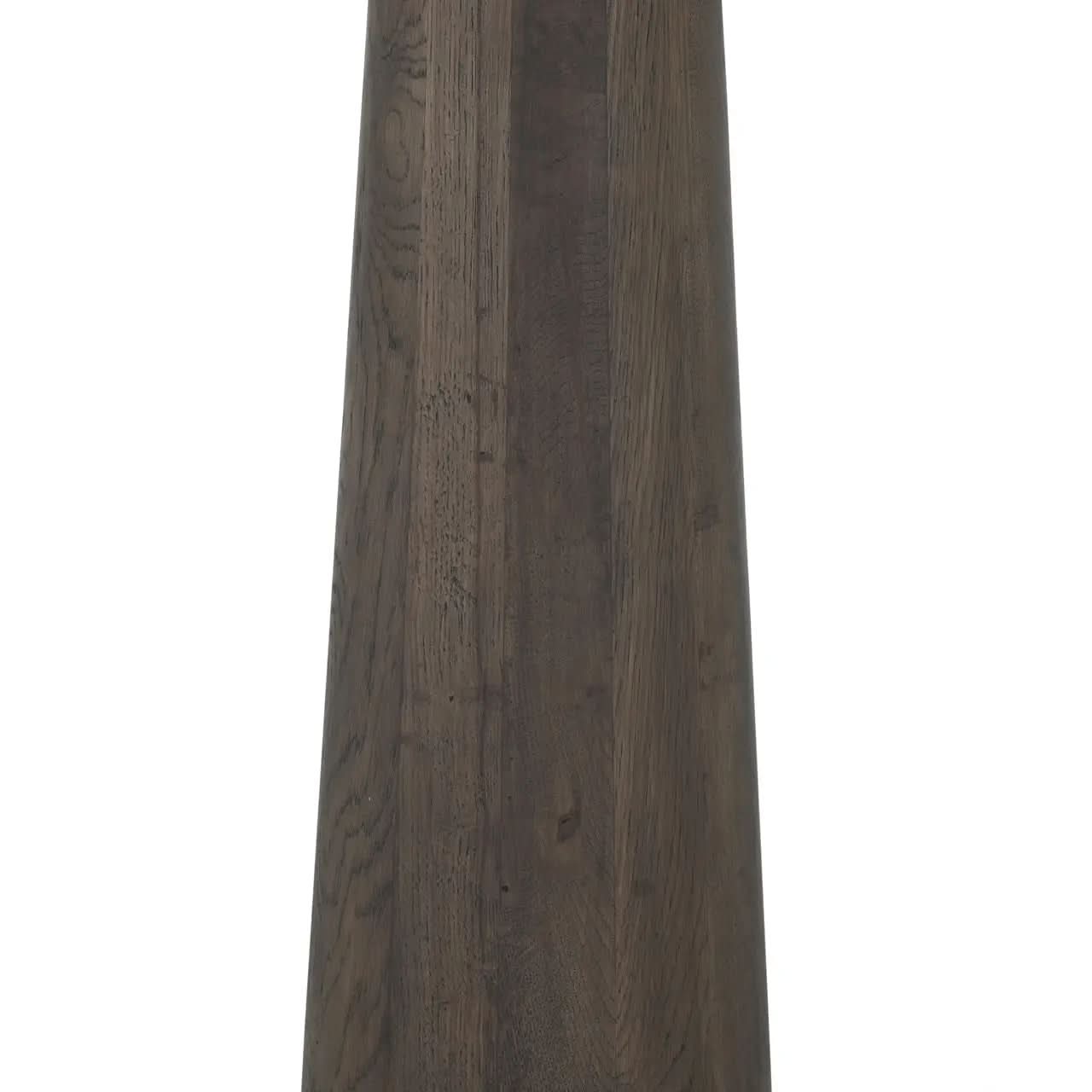 Richmond Interiors Harper Smoked Charchoal Bar Table   Nicholas John Interiors