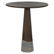 Richmond Interiors Harper Smoked Charchoal Counter Table   Nicholas John Interiors