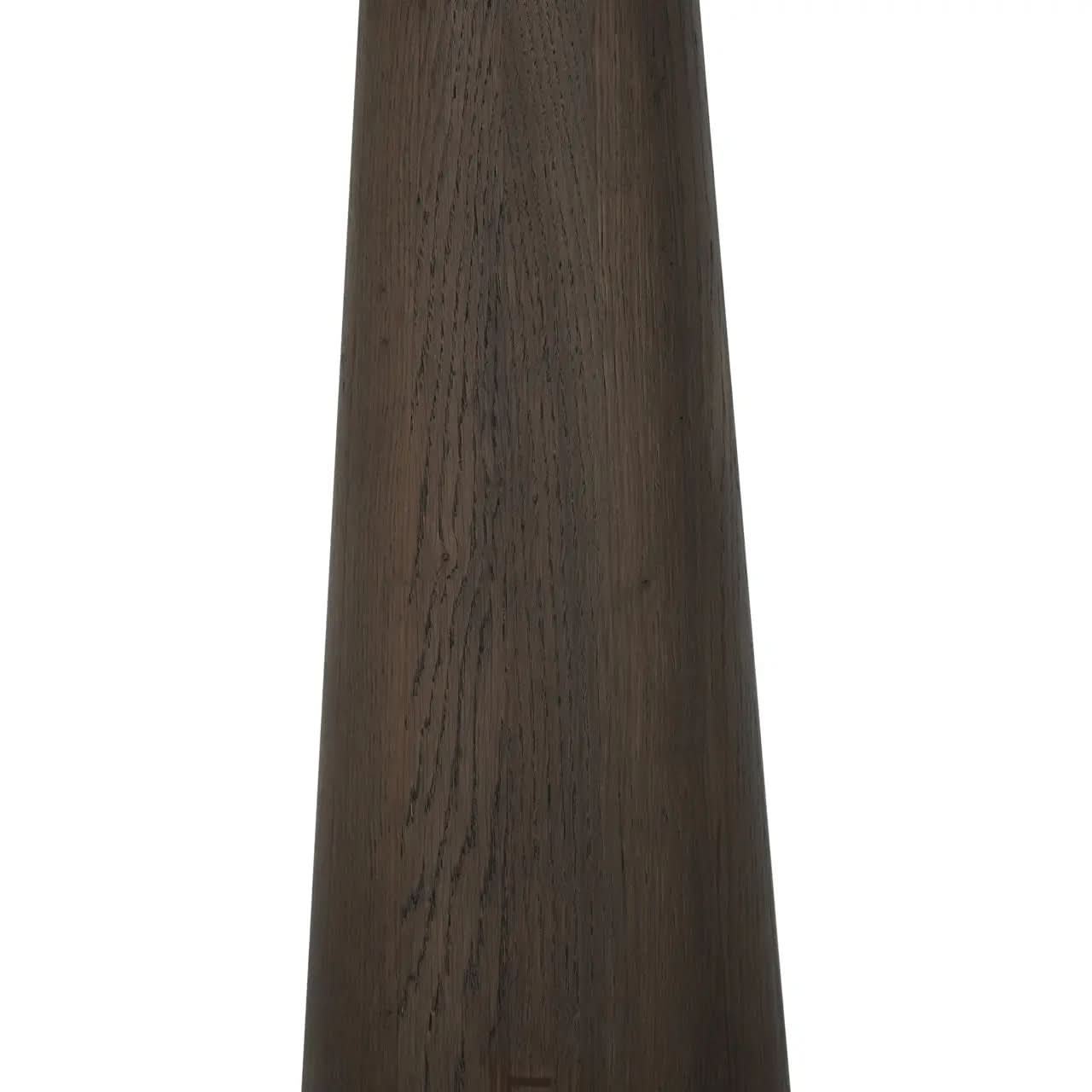 Richmond Interiors Harper Smoked Charchoal Counter Table   Nicholas John Interiors