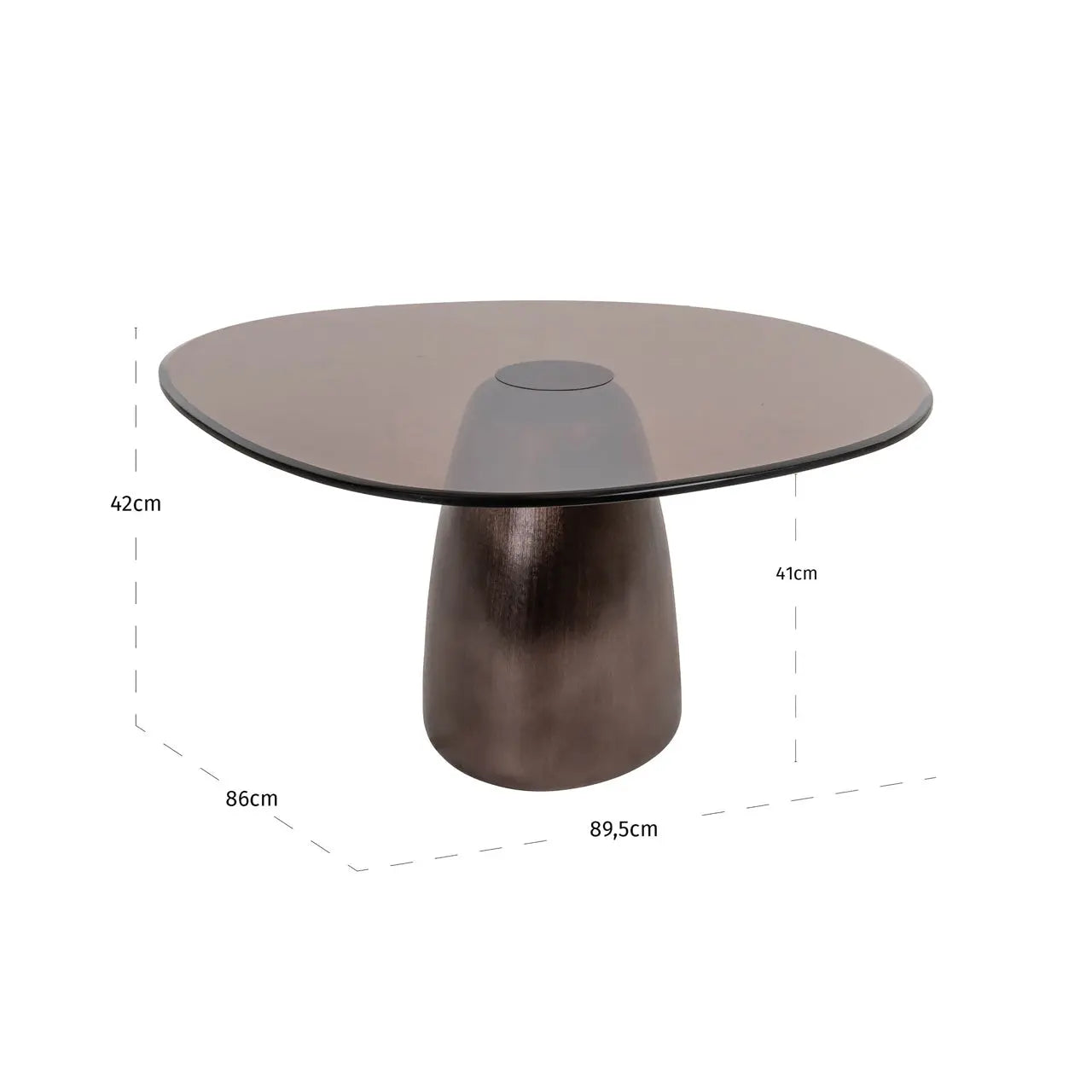 Richmond Interiors Hayden Bronze Coffee Table   Nicholas John Interiors