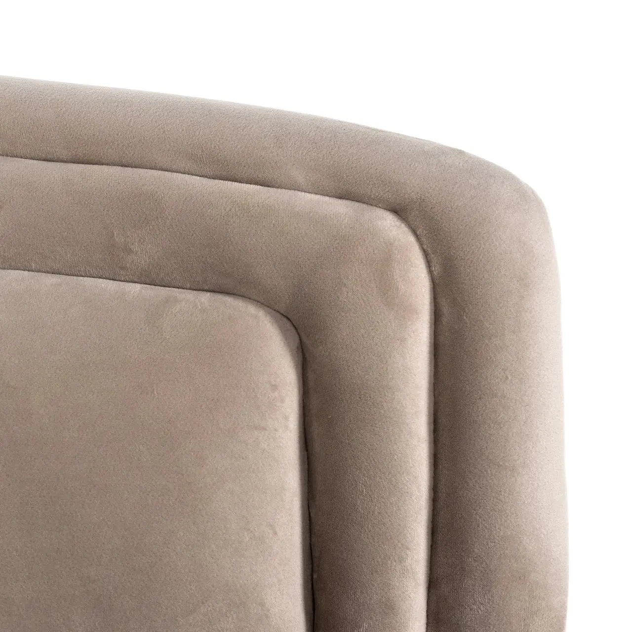 Richmond Interiors Hazel Khaki Velvet Lounge Chair  Nicholas John Interiors