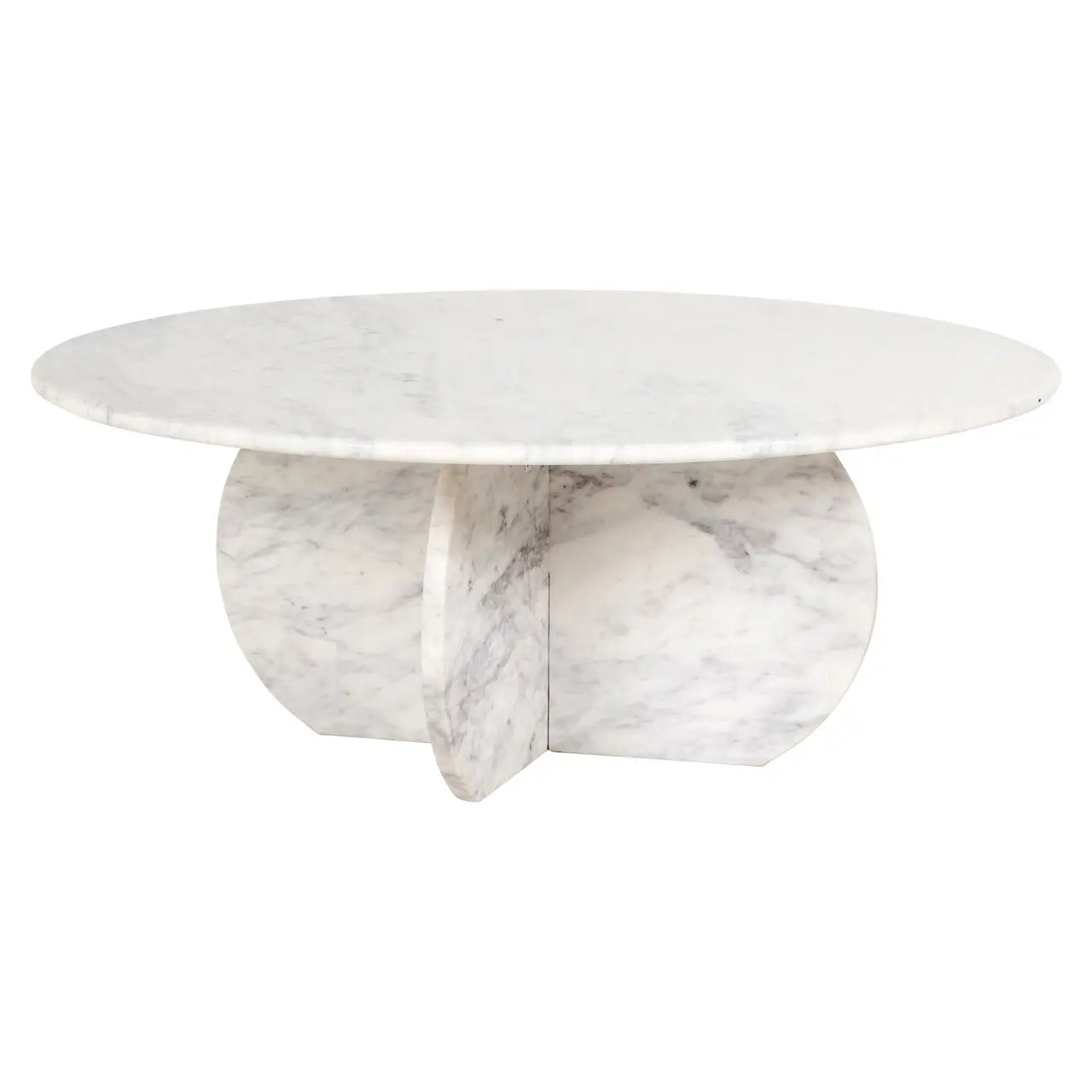 Richmond Interiors Holmes Coffee Table in White  Nicholas John Interiors