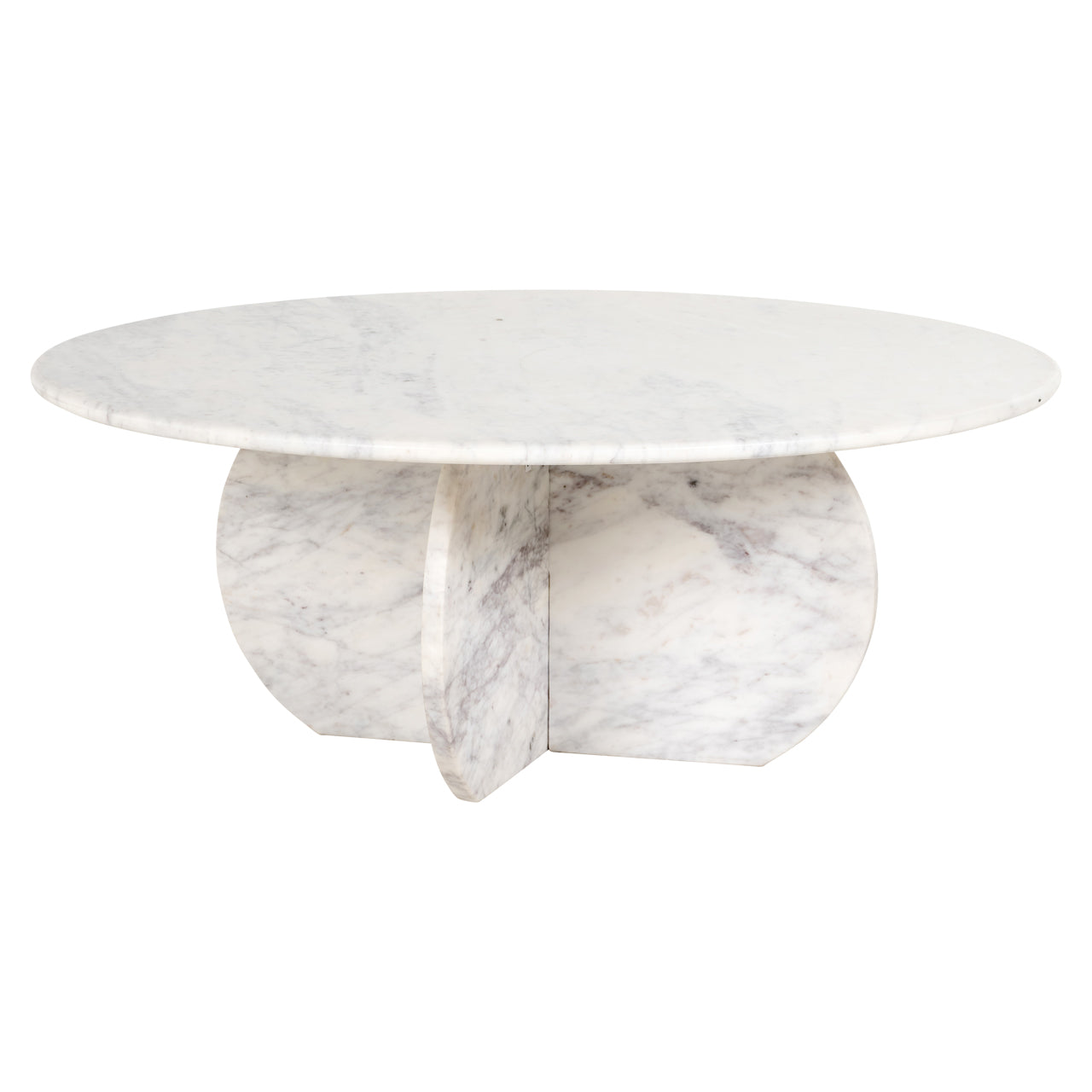Richmond Interiors Holmes Coffee Table in White  Nicholas John Interiors