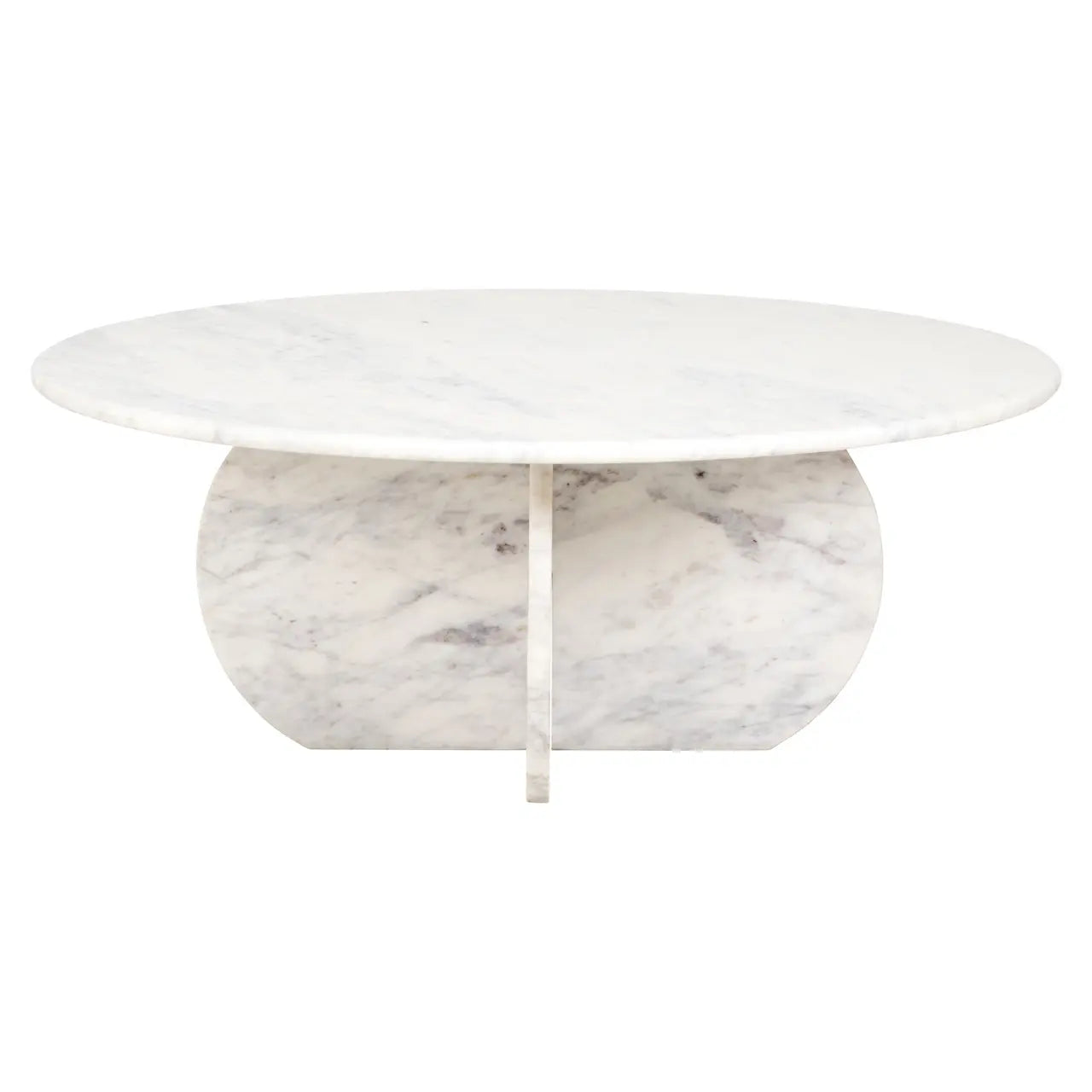 Richmond Interiors Holmes Coffee Table in White  Nicholas John Interiors