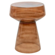 Richmond Interiors Isa Smoke End Table   Nicholas John Interiors