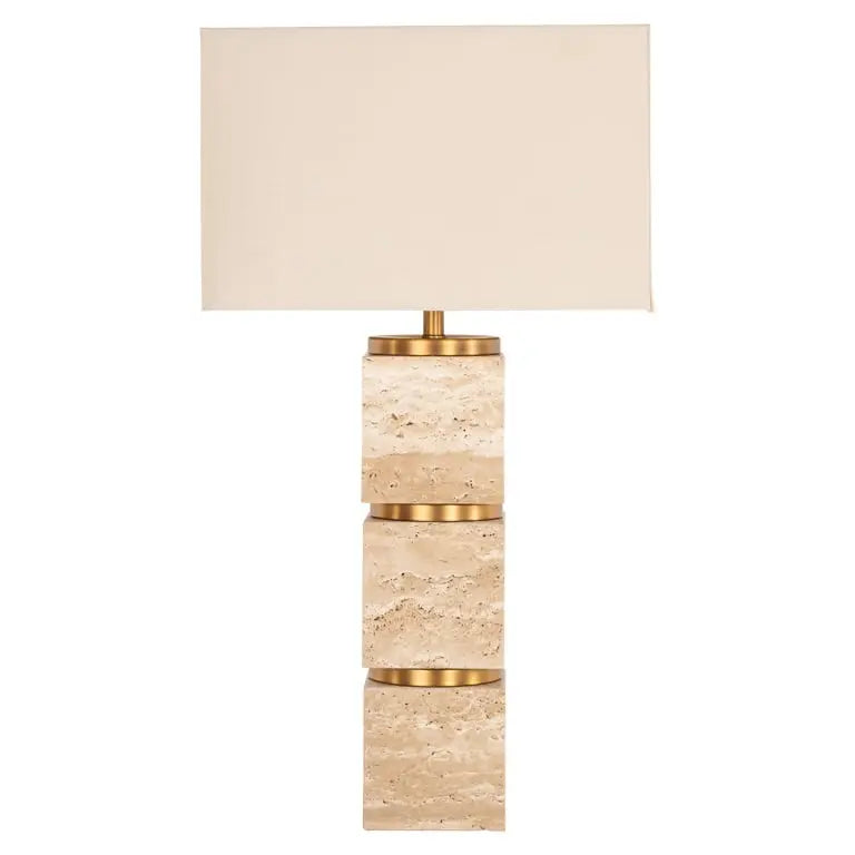 Richmond Interiors Jaella Table Lamp in Beige  Nicholas John Interiors
