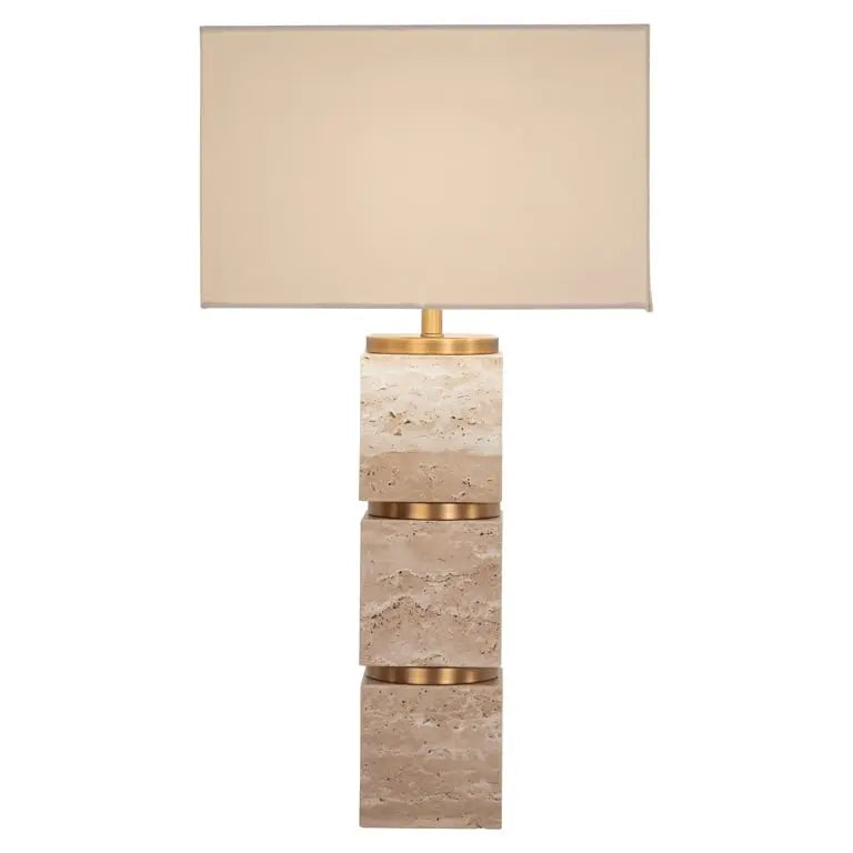 Richmond Interiors Jaella Table Lamp in Beige  Nicholas John Interiors