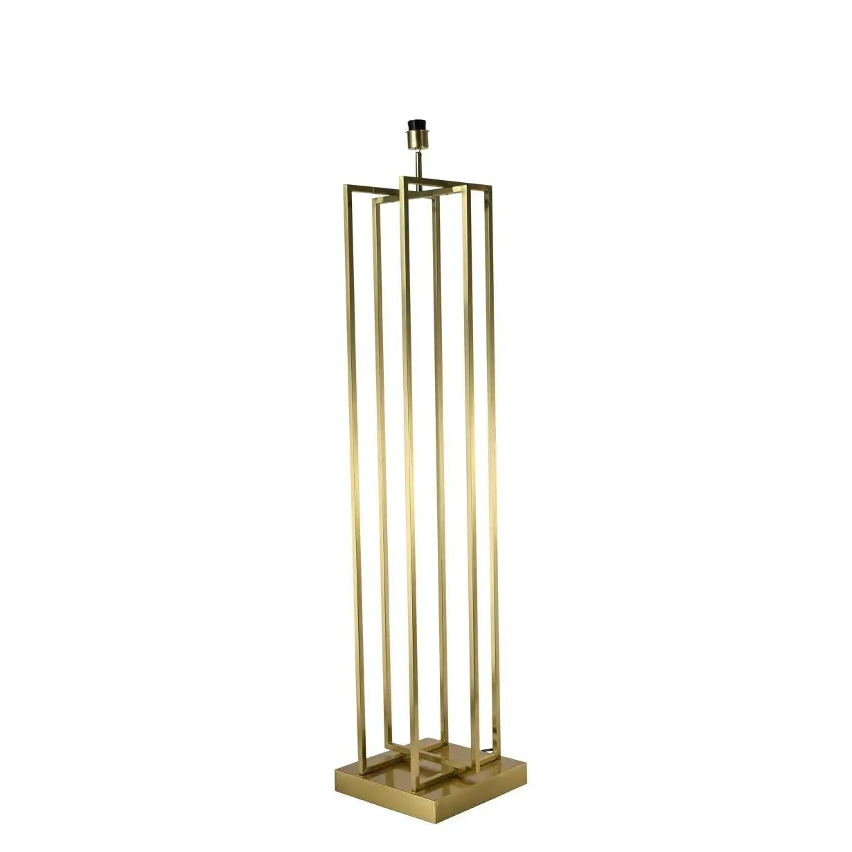 Richmond Interiors Jalinia Antique Brass Floor Lamp   Nicholas John Interiors