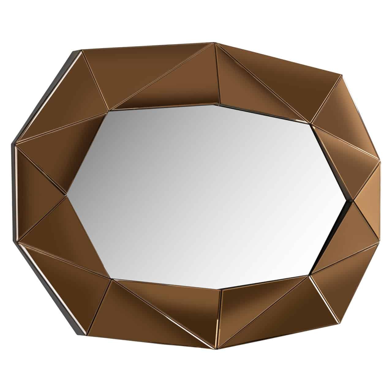 Richmond Interiors Jaloe Mirror   Nicholas John Interiors