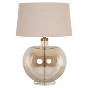 Richmond Interiors Jazzy Table Lamp in Amber  Nicholas John Interiors