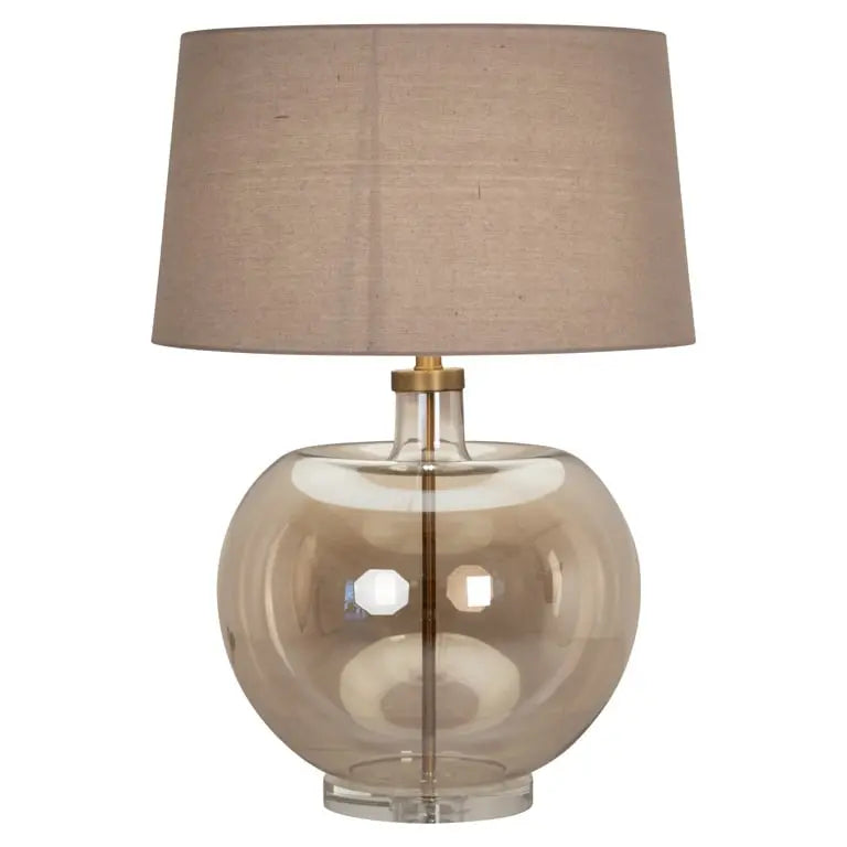 Richmond Interiors Jazzy Table Lamp in Amber  Nicholas John Interiors