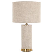 Richmond Interiors Joline Table Lamp in Beige   Nicholas John Interiors