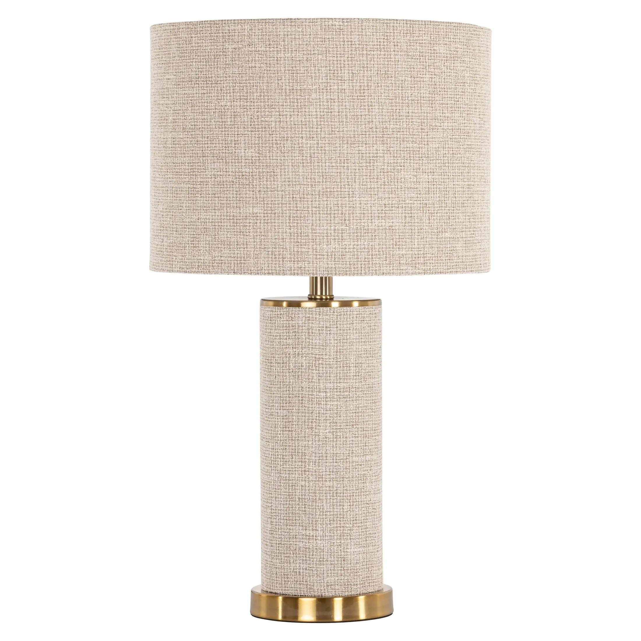 Richmond Interiors Joline Table Lamp in Beige   Nicholas John Interiors