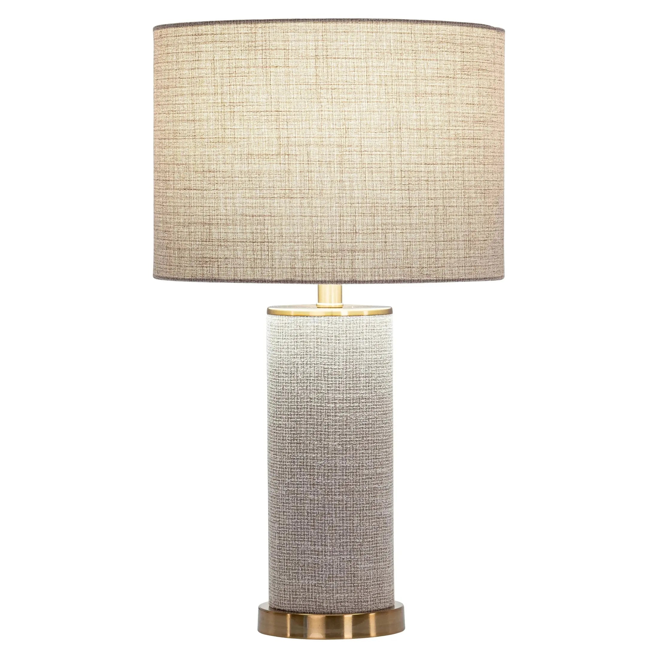 Richmond Interiors Joline Table Lamp in Beige   Nicholas John Interiors