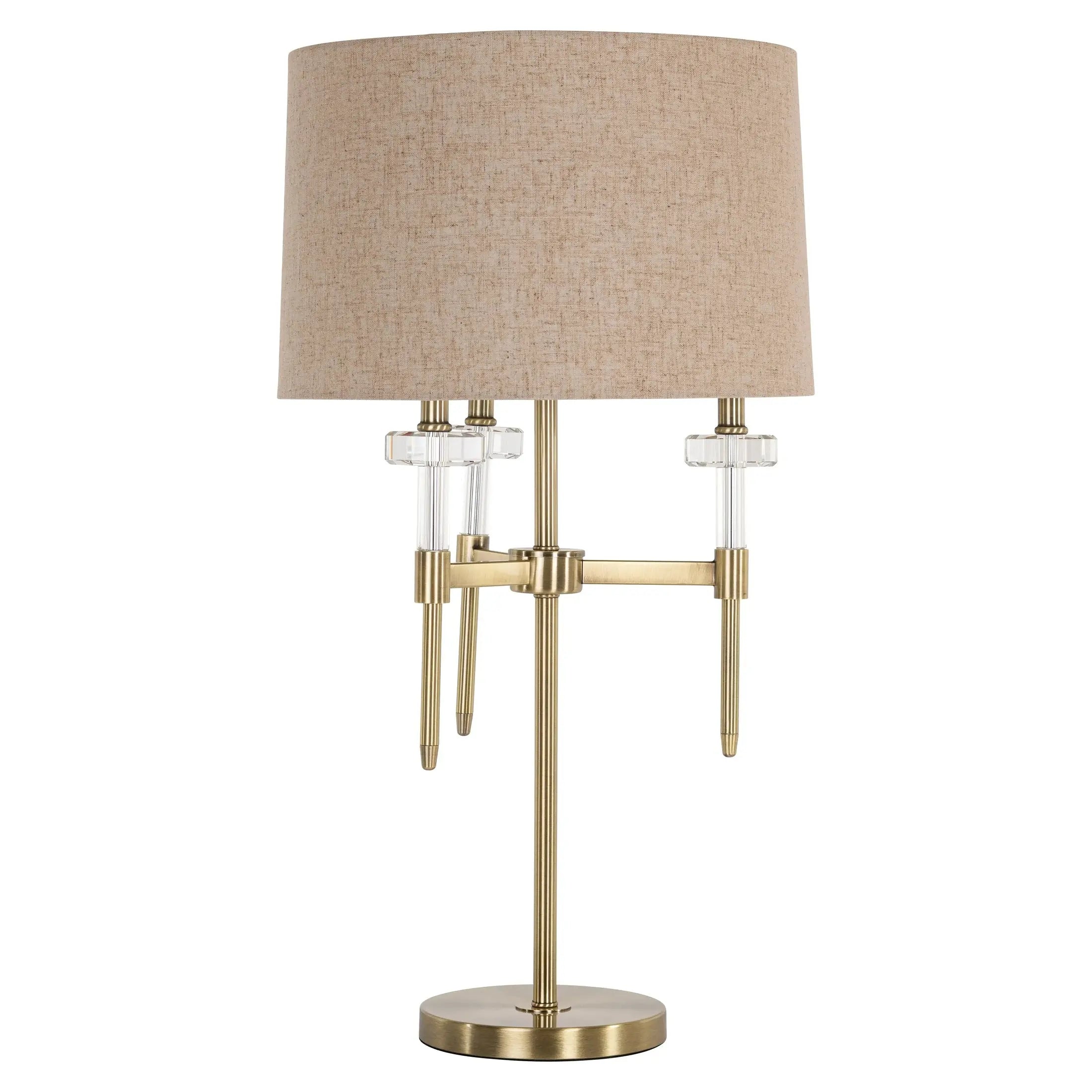 Richmond Interiors Josie Table Lamp in Brushed Gold   Nicholas John Interiors