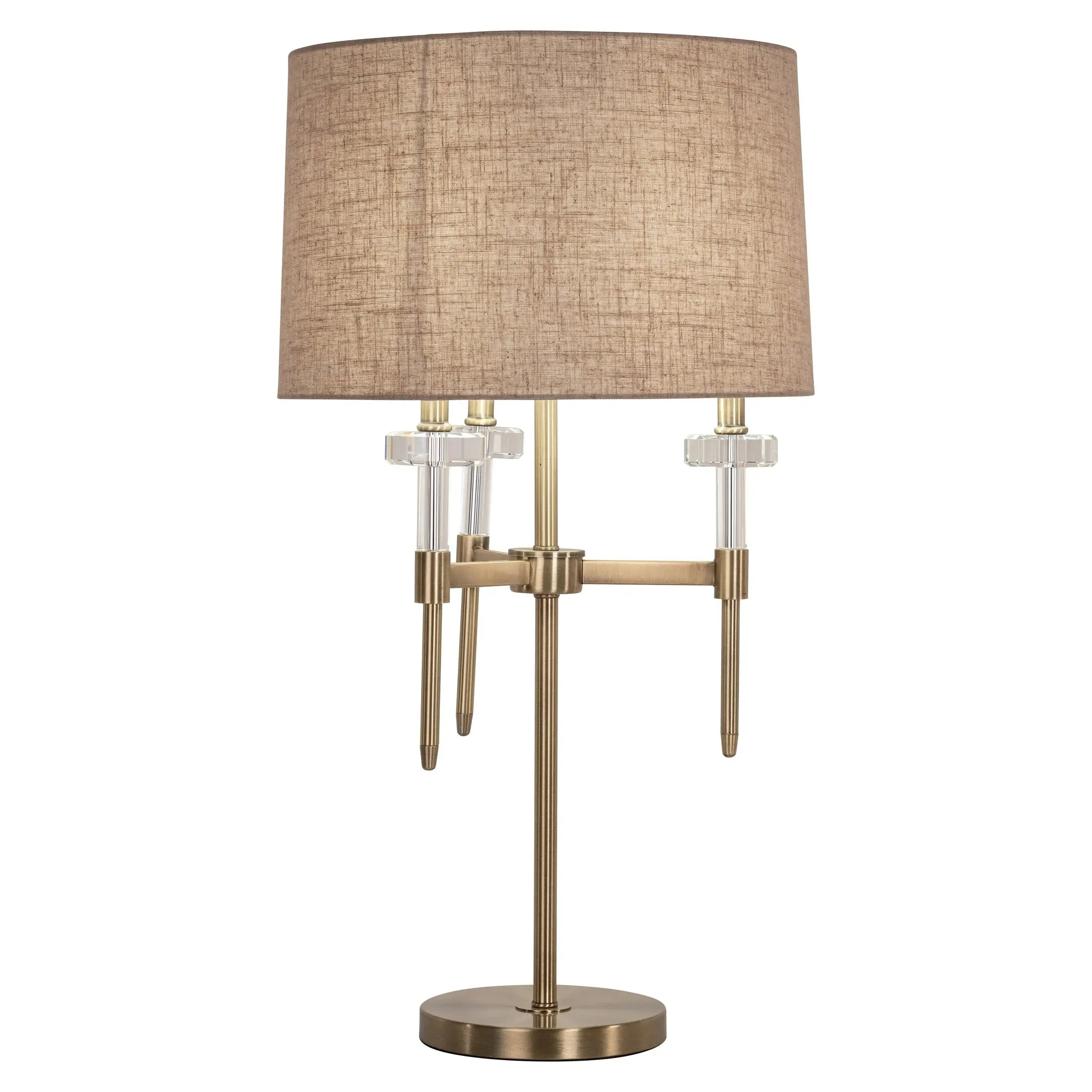 Richmond Interiors Josie Table Lamp in Brushed Gold   Nicholas John Interiors