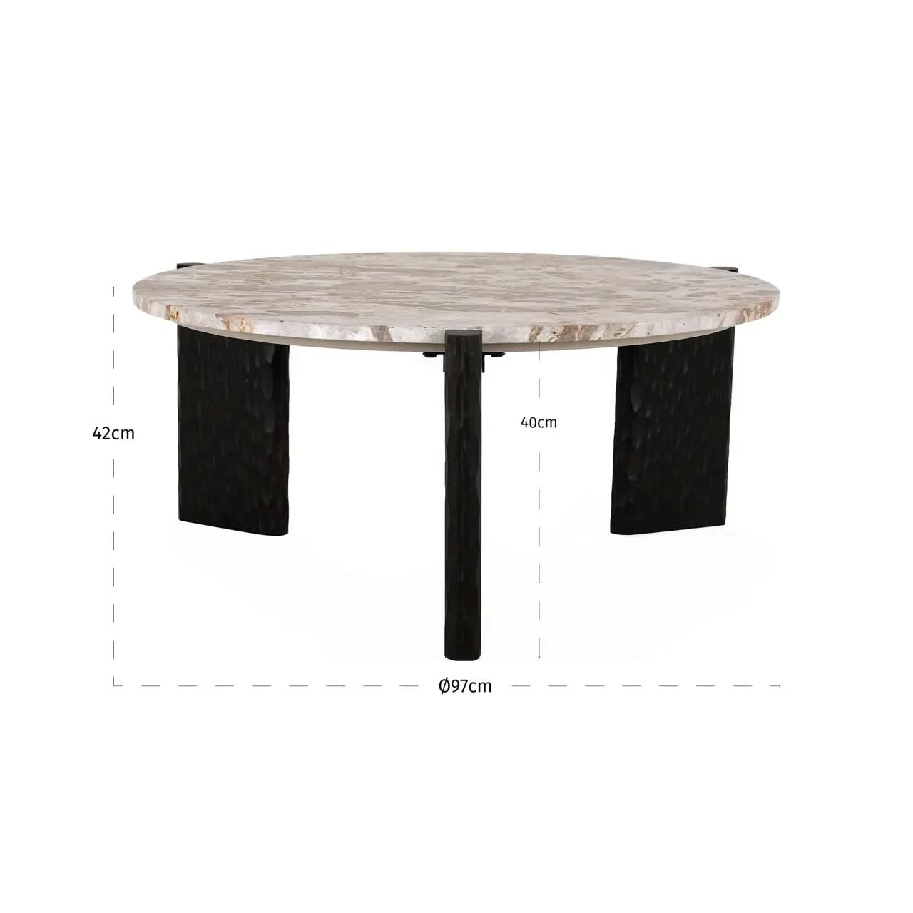 Richmond Interiors Kato Natural Coffee Table   Nicholas John Interiors