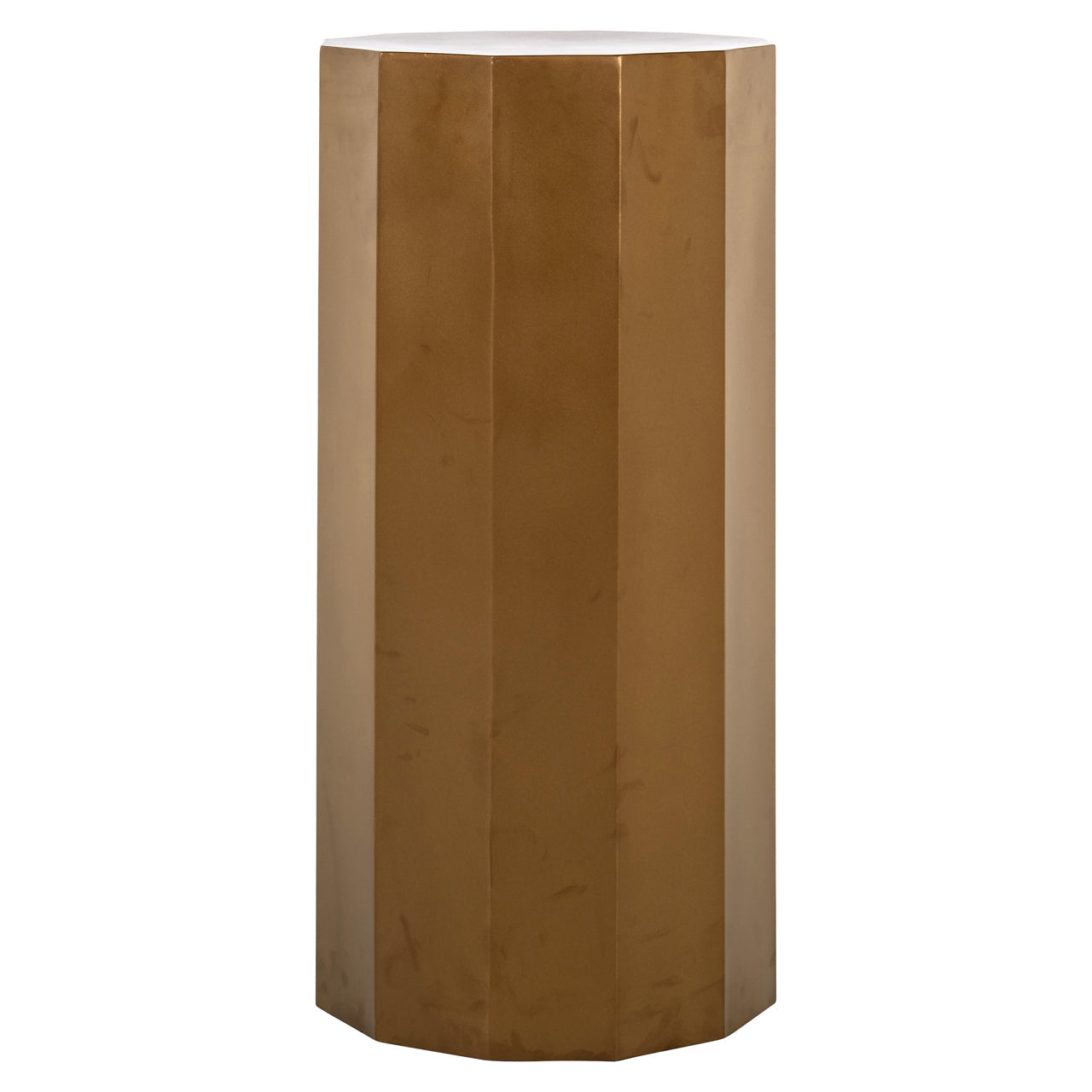 Richmond Interiors Kilpin Column in Brushed Gold  Nicholas John Interiors