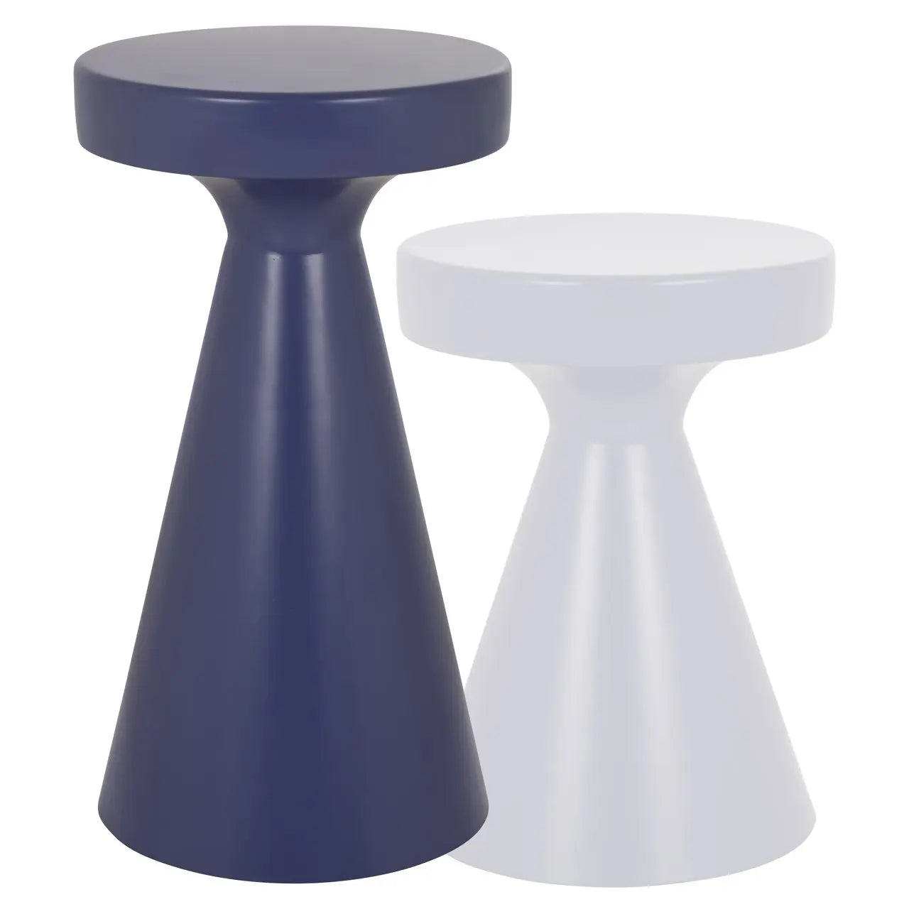 Richmond Interiors Kimble Purple Large End Table  Nicholas John Interiors