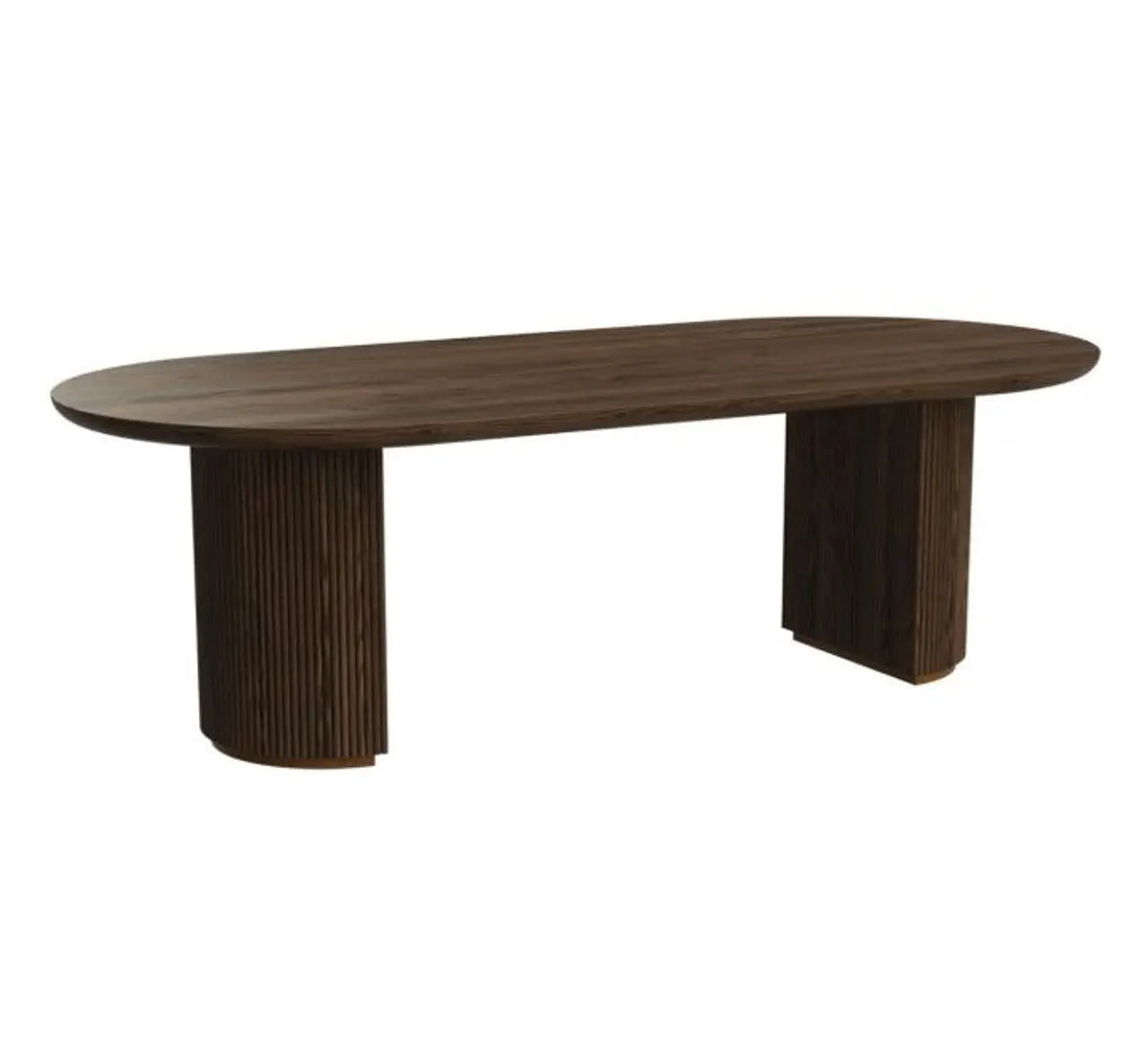 Richmond Interiors Kingston 240cm Dining Table in Brown  Nicholas John Interiors
