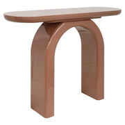 Richmond Interiors Kourtney Mocha Mousse Console Table   Nicholas John Interiors